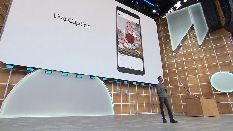 Кадр с презентации Android Q, который теперь называется Android 10