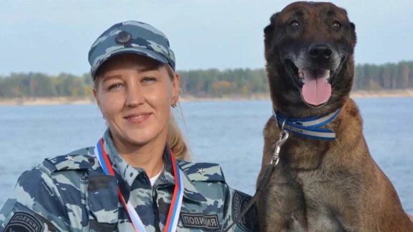 Легендарный пес-полицейский ушел на пенсию с особой наградой