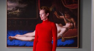 Тильда Суинтон в фильме «Человеческий голос» Тильда Суинтон в фильме «Человеческий голос»