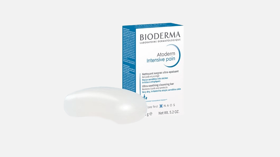 Твердое кусковое мыло для рук фирмы Bioderma серии Atoderm Твердое кусковое мыло для рук фирмы Bioderma серии Atoderm