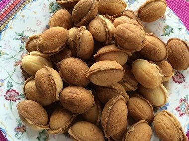 Slide image for gallery: 4789 | Комментарий «Леди Mail.Ru»: «Испекла орешки. Долго, муторно, но вкусно» — призналась Лера