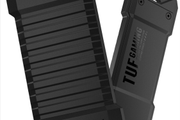 Промоизображение TUF Gaming AS1000 — самых брутальных и защищенных SSD-накопителей компании. Фото: ASUS