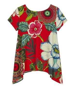Slide image for gallery: 6292 | Принтованная футболка Desigual – 5 990р