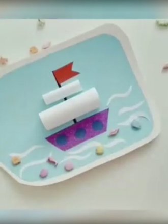 Скриншот из видео (сообщество Поделки для детского сада и школы)
