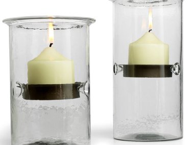 Slide image for gallery: 4414 | Комментарий «Леди Mail.Ru»: в глубоких подсвечниках горящие свечи не представляют никакой опасности