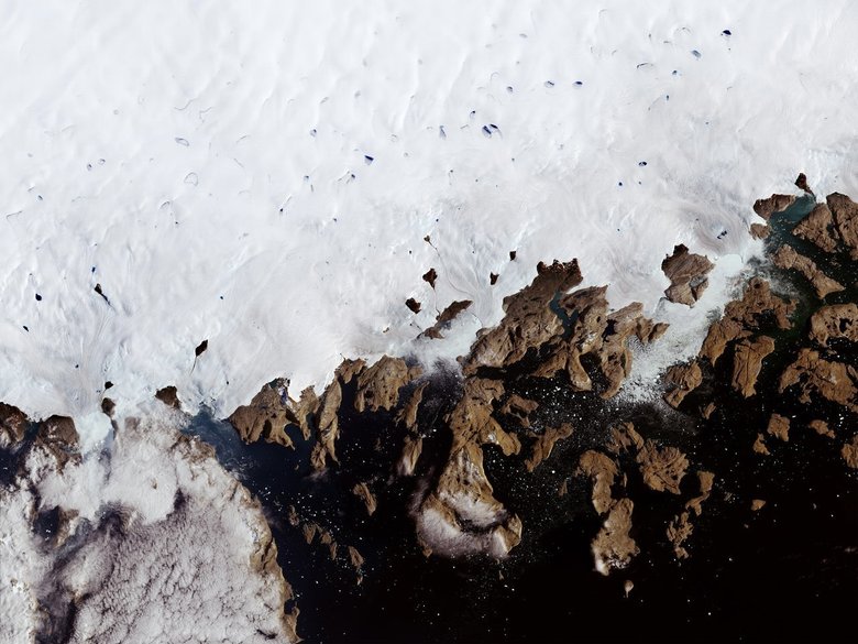 Фотография со спутника Copernicus Sentinel-2. Кадр был сделан 29 августа. Фото: ESA