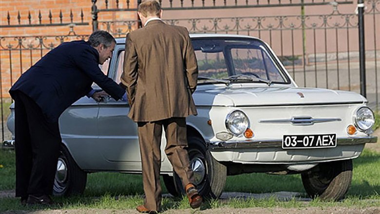 Первый автомобиль Путина