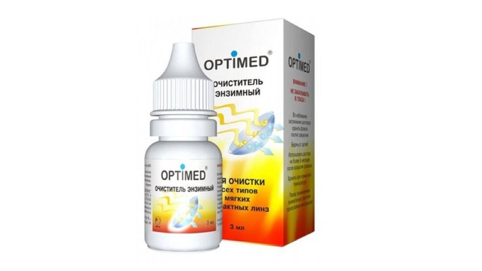 Раствор для контактных линз Optimed Enzyme Раствор для контактных линз Optimed Enzyme