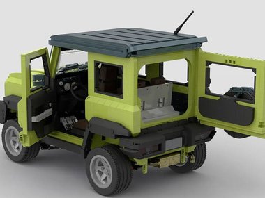 slide image for gallery: 28480 | Suzuki Jimny из Lego