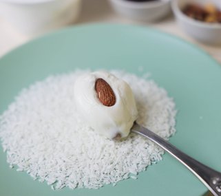 Рецепт «Десерт “Снеговик”»