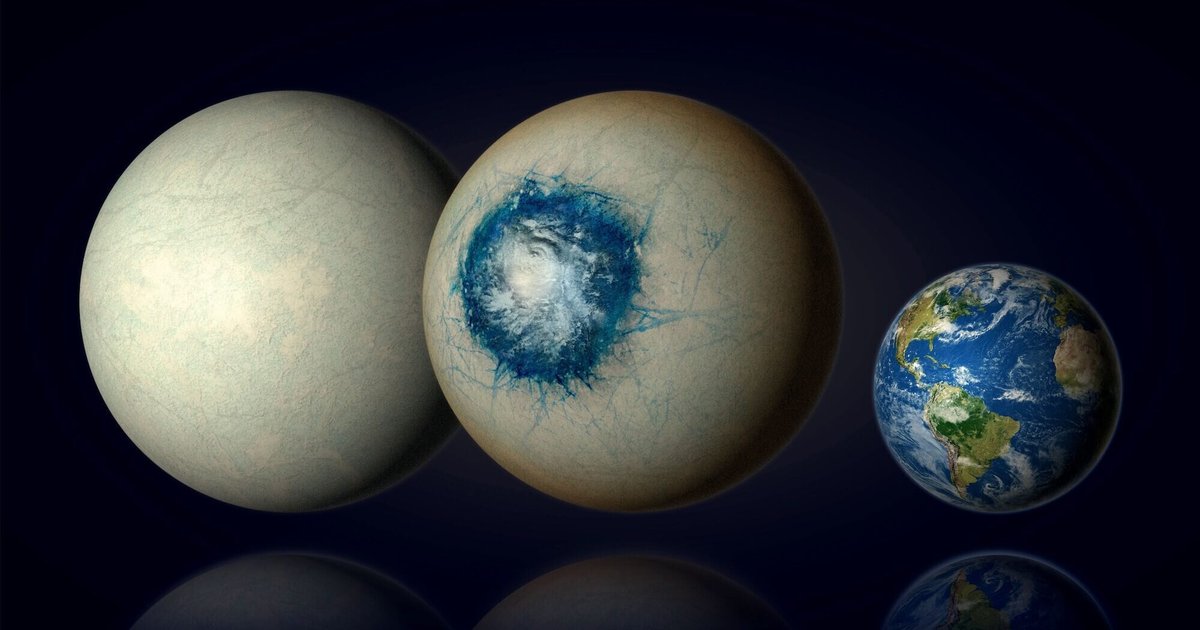 Астрономы обнаружили удивительный водный мир