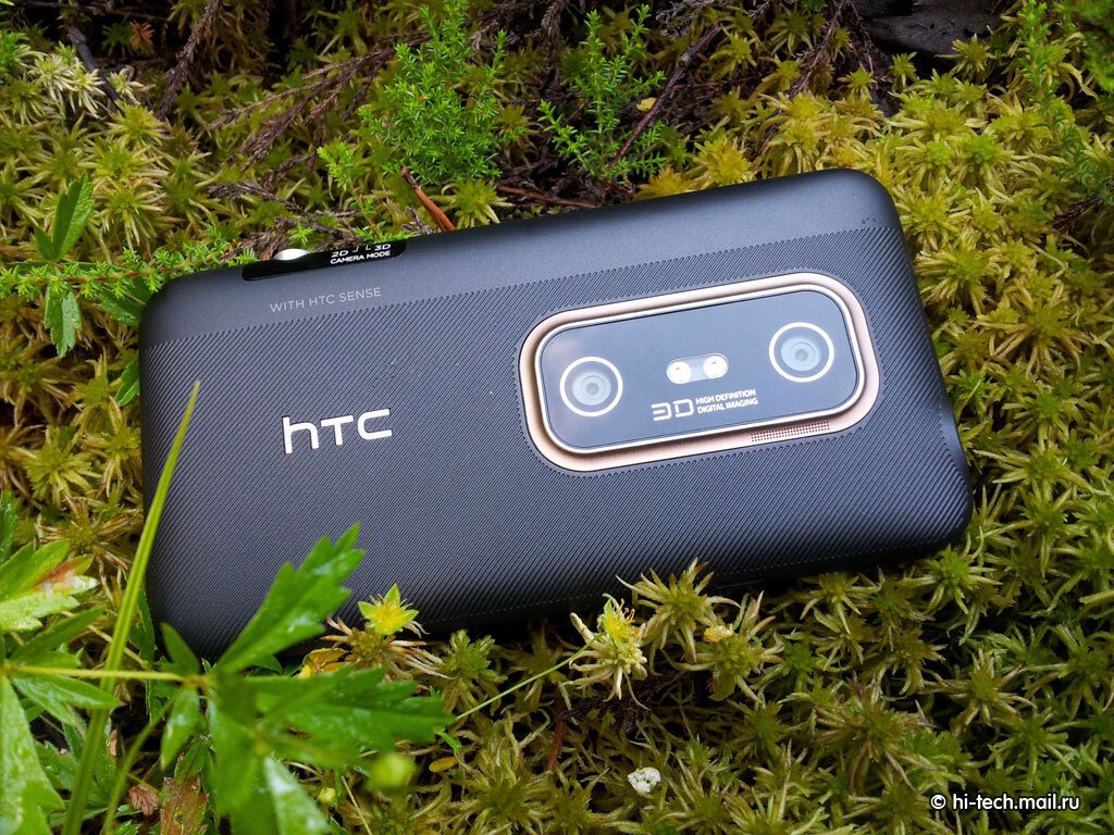 Обзор HTC EVO 3D: самый дорогой смартфон в России - Hi-Tech Mail.ru