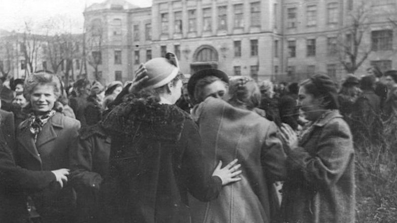 Ленинград 9 мая 1945