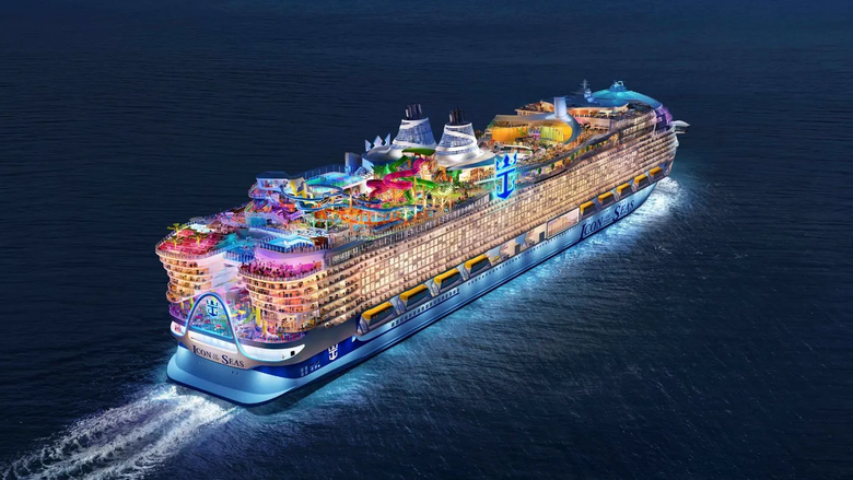Длина Icon of the Seas составляет 365 метров. Фото: Royal Caribbean Cruises 
