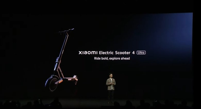 Внешний вид Xiaomi Electric Scooter 4 Ultra