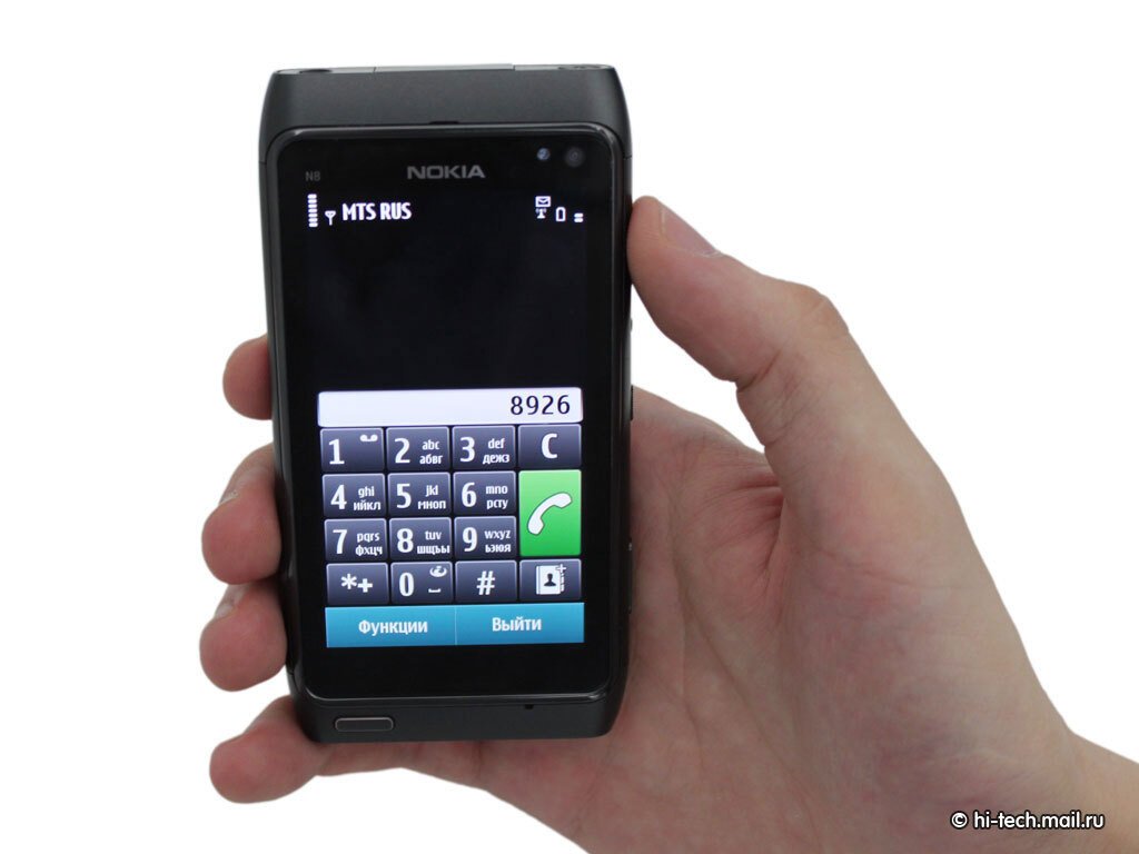 Первый взгляд на Nokia N8. Самая крутая Nokia - Hi-Tech Mail.ru