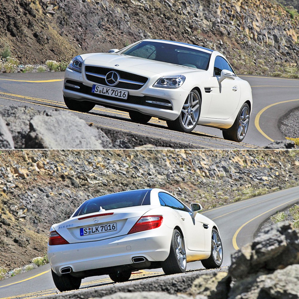 Океан, вулкан и кактусы. Тестируем новый Mercedes SLK