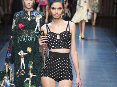 Slide image for gallery: 5732 | Показ коллекции Dolce & Gabbana
