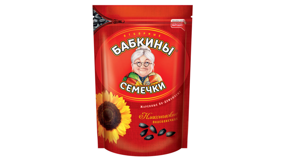 Жареные семечки фирмы подсолнуха «Бабкины семечки» Жареные семечки фирмы подсолнуха «Бабкины семечки»