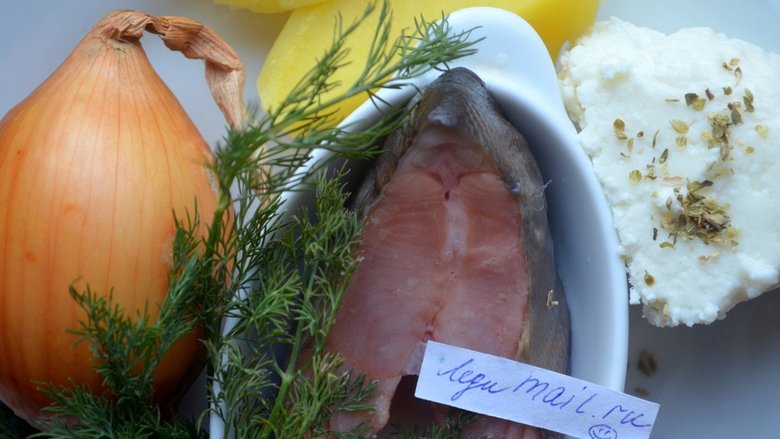 Как приготовить рецепт Запеканка с рыбой и картофелем