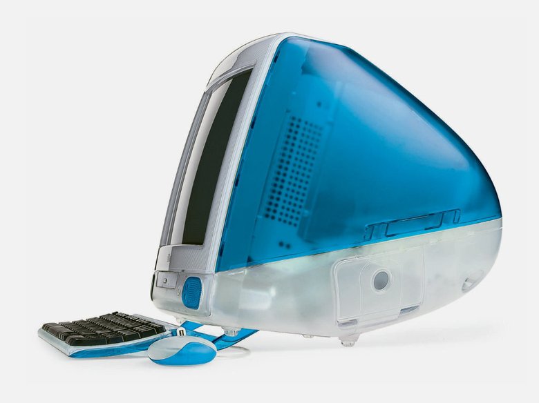 Первый iMac. Скоро компьютеру исполнится 25 лет. Фото: Apple