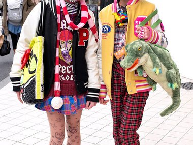 Slide image for gallery: 2561 | А как у них: уличная мода Токио