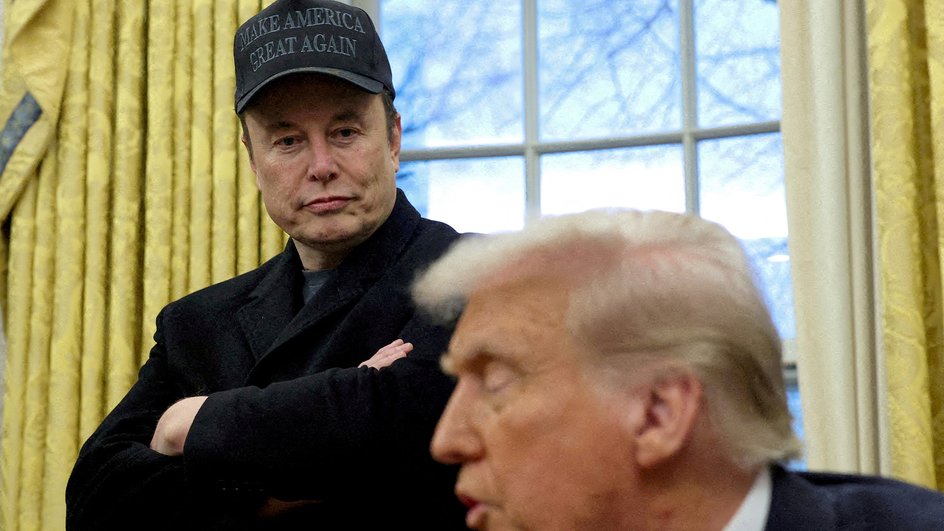 Илон Маск и Дональд Трамп Илон Маск и Дональд Трамп