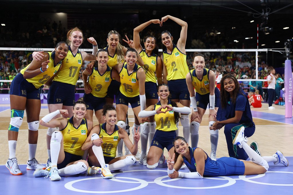 Бразильские волейболистки обыграли Польшу в 3-м туре Олимпиады