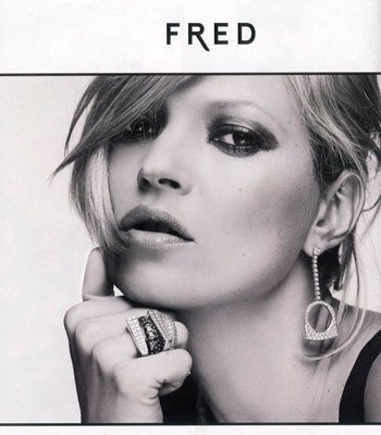 Кейт Мосс в рекламе своей коллекции украшений для Fred