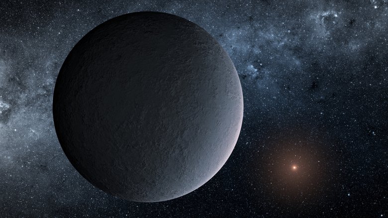 Художественная интерпретация открытой планеты OGLE-2016-BLG-1195Lb. Авторы: NASA / JPL-Caltech