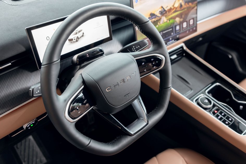 Тест-драйв Chery Tiggo 9 детали салона Тест-драйв Chery Tiggo 9 детали салона