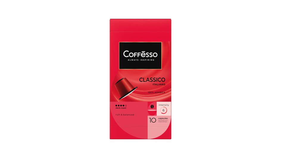 Кофе Coffesso Classico Italiano. Кофе Coffesso Classico Italiano.