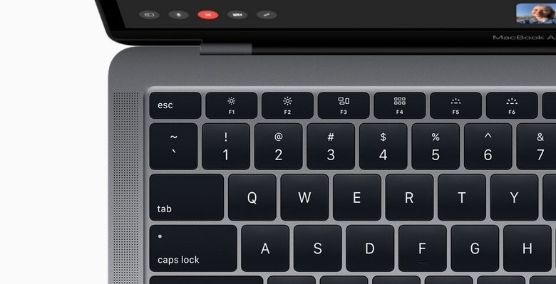 Клавиатура с механизмом «бабочка» третьего поколения в новом MacBook Air