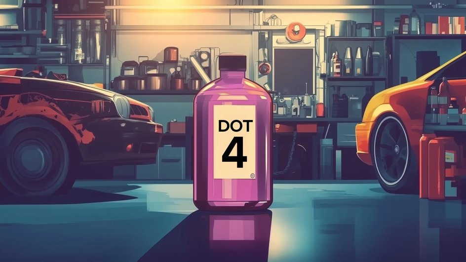 Тормозная жидкость класса DOT 4