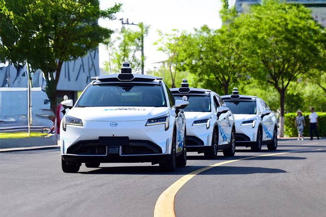 Автономное такси в Китае Автономное такси в Китае