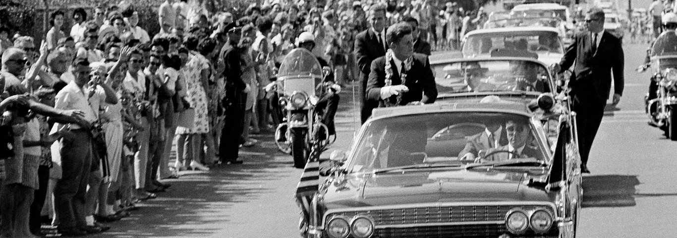 Кортеж Президента Джона Кеннеди на Гавайях 9 июня 1963 года