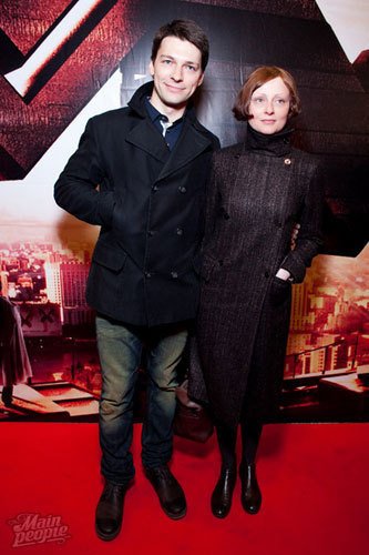Даниил Страхов с женой Марией Леоновой