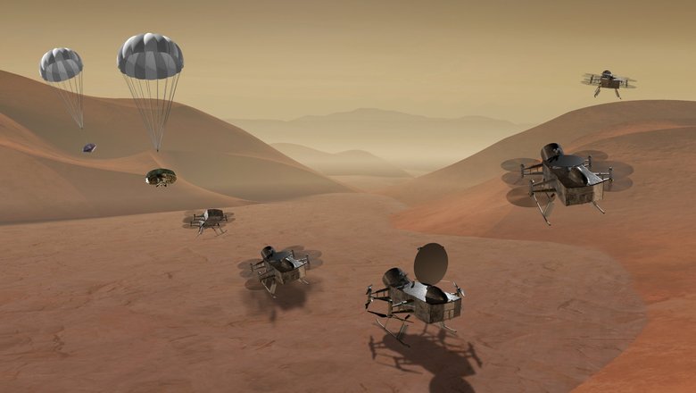 Вертолет Dragonfly отправится к Титану уже в 2028 году