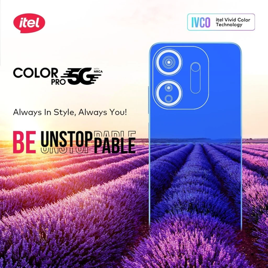 Тизер itel Color Pro 5G