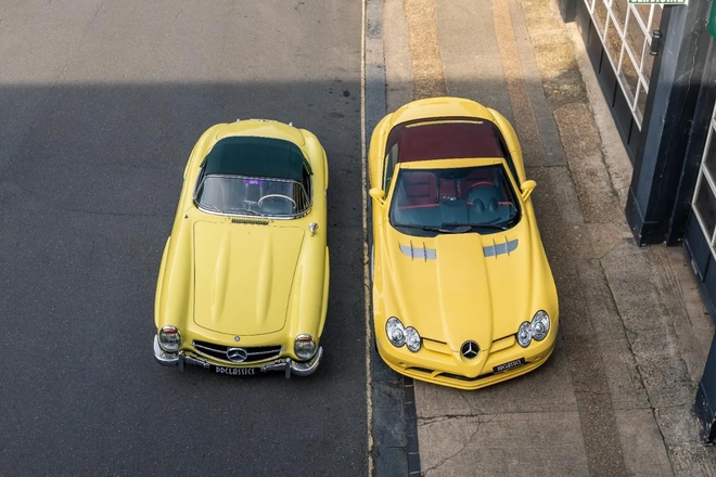 Родстер Mercedes-Benz SLR McLaren