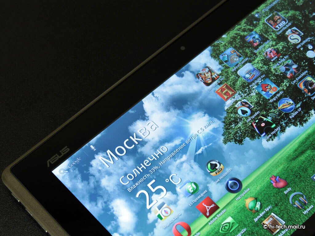 Обзор ASUS EeePad Transformer: первый планшет на Android 3.1 - Hi-Tech  Mail.ru