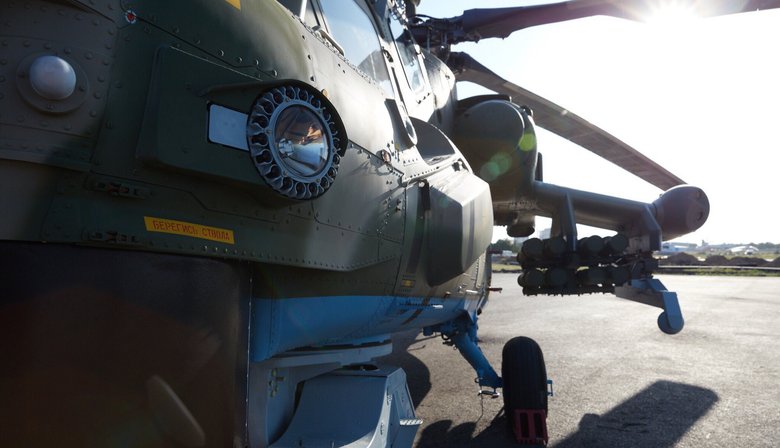 Первый серийный Ми-28НМ. Фото: «Военный осведомитель» / «ВКонтакте»