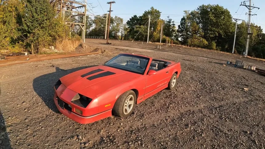 Chevrolet Camaro IROC-Z 1989 года