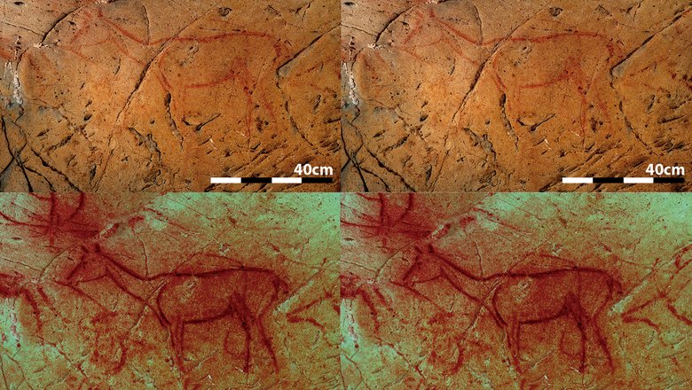 Нестандартный 3D-метод рассекретил рисунки в древней пещере