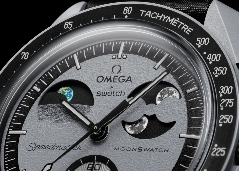 Дизайн новых часов Omega и Swatch