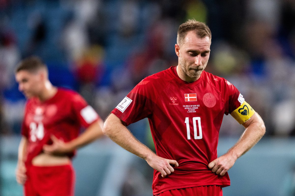 Сборная Дании стала одной из худших представительниц Европы в истории чемпионатов мира