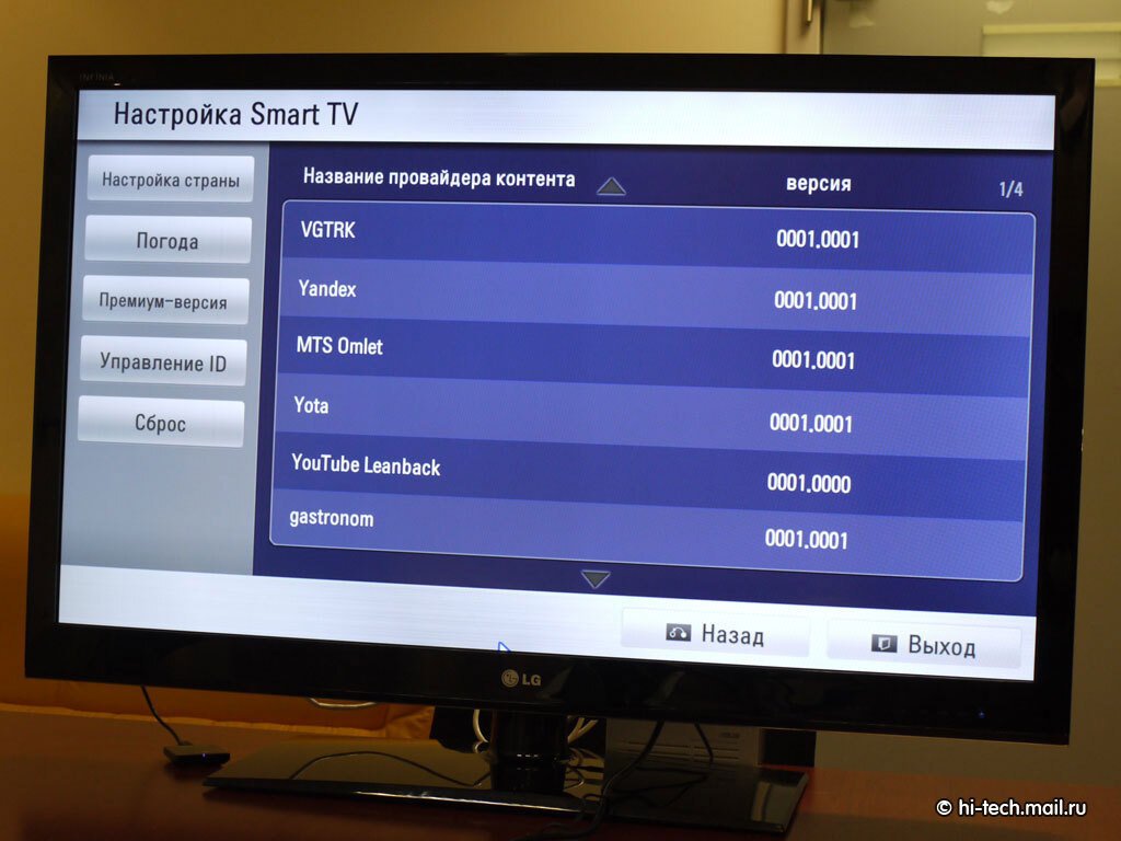 Обзор LG Smart TV: телевидение будущего уже в России - Hi-Tech Mail.ru