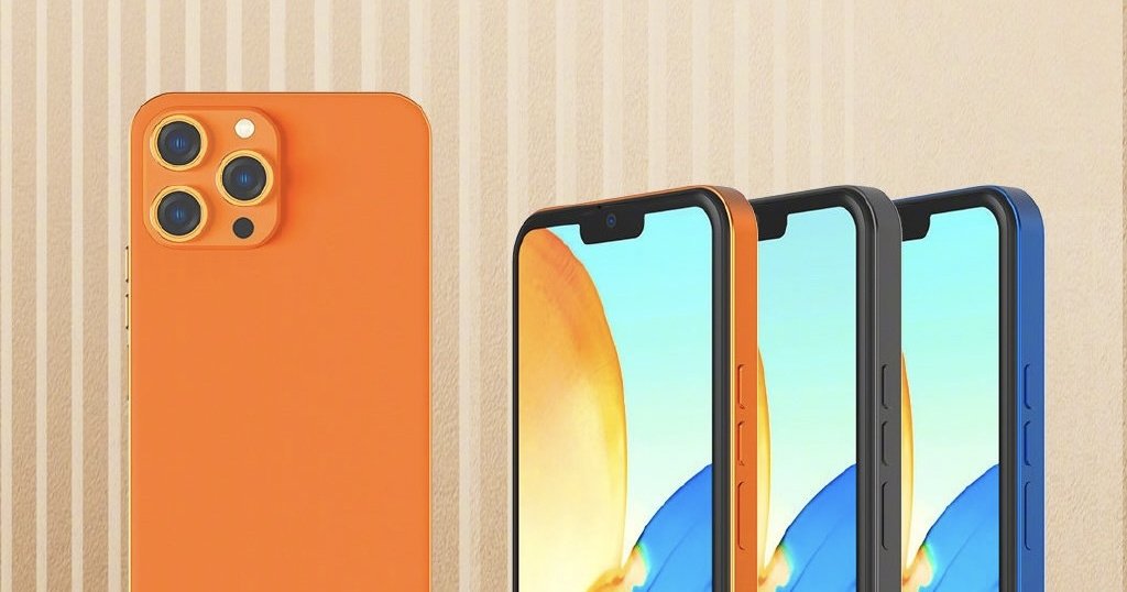 LeEco представила клон iPhone 13 Pro в оранжевом цвете за 5000 рублей