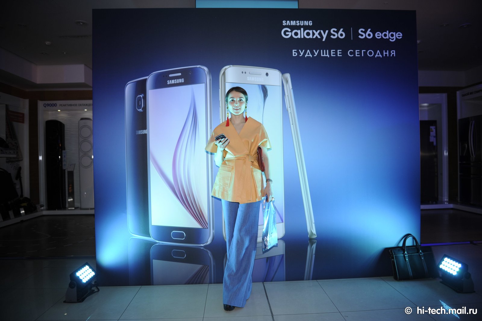 Российская премьера Samsung GALAXY S6 и S6 edge: как это было - Hi-Tech  Mail.ru