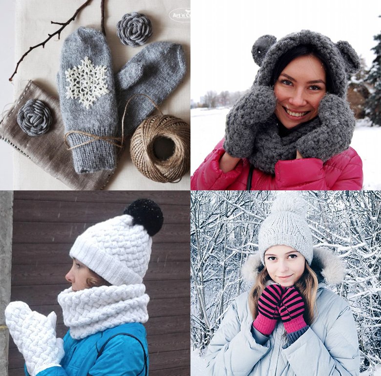 Забудьте про перчатки в мороз. Варежки — и точка! Instagram: olka_market_kzn, sirenaonly, anastasiaw16, pipinka_kz